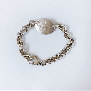 Return to Tiffany Oval Tag Bracelet